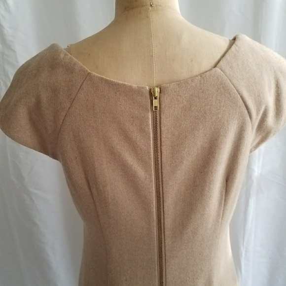 Beth Bowley Camel Wool Dress - Picture 4 of 6